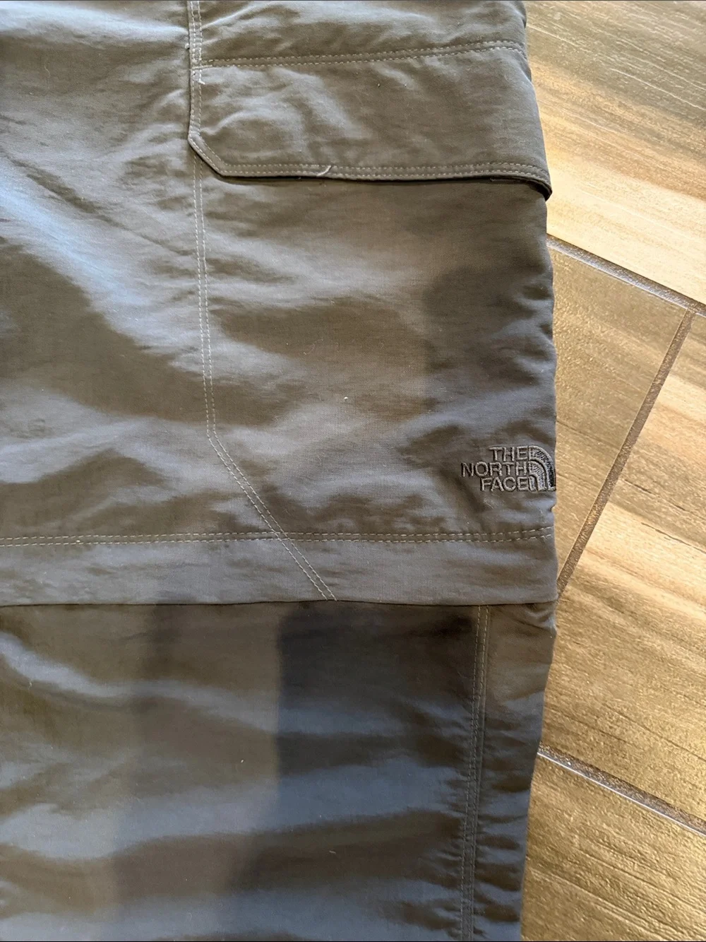 The North Face Men's Dark Gray Cargo Pants with Utility Pockets
